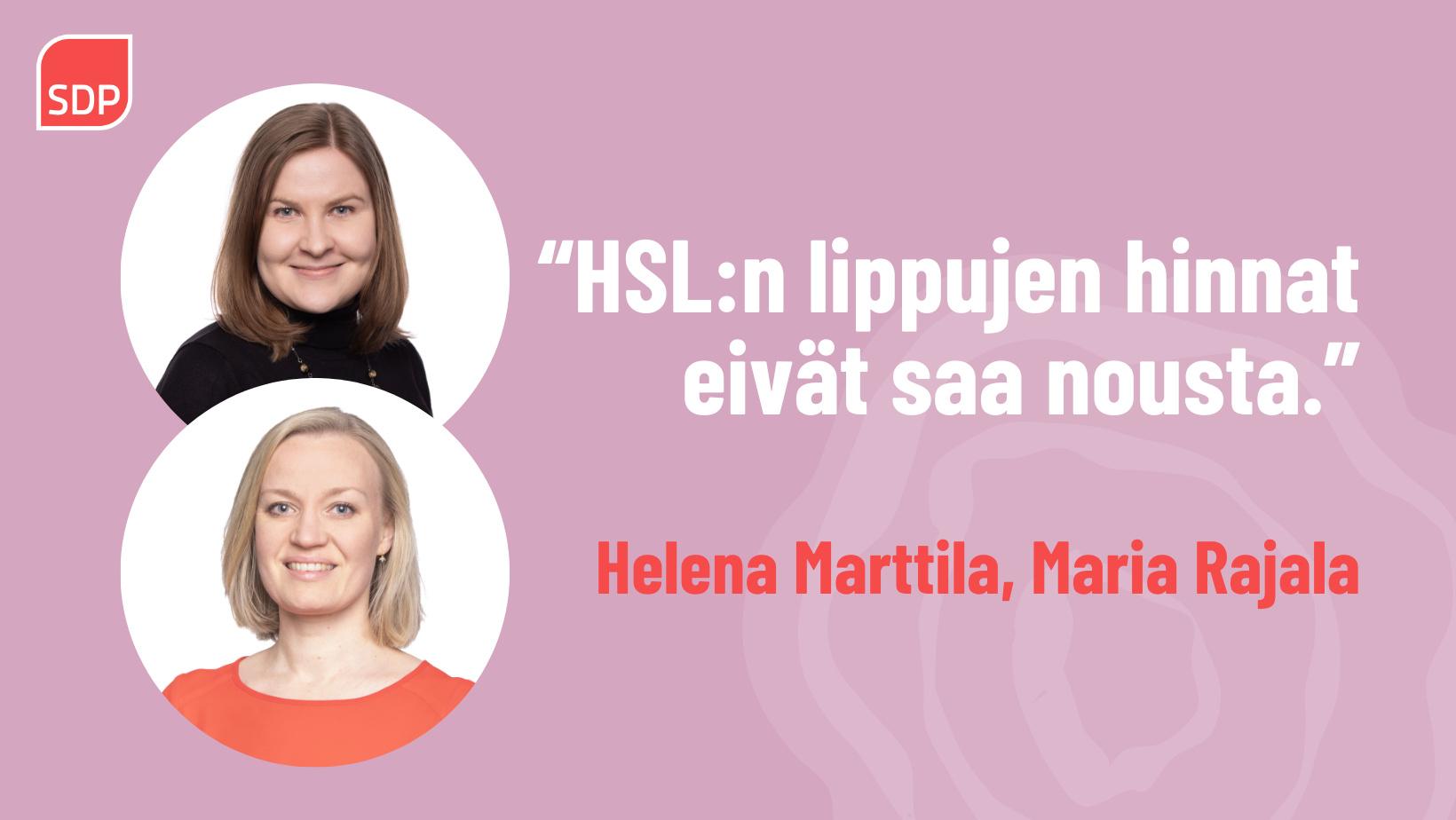 HSL:n lippujen hinnat eivät saa nousta
