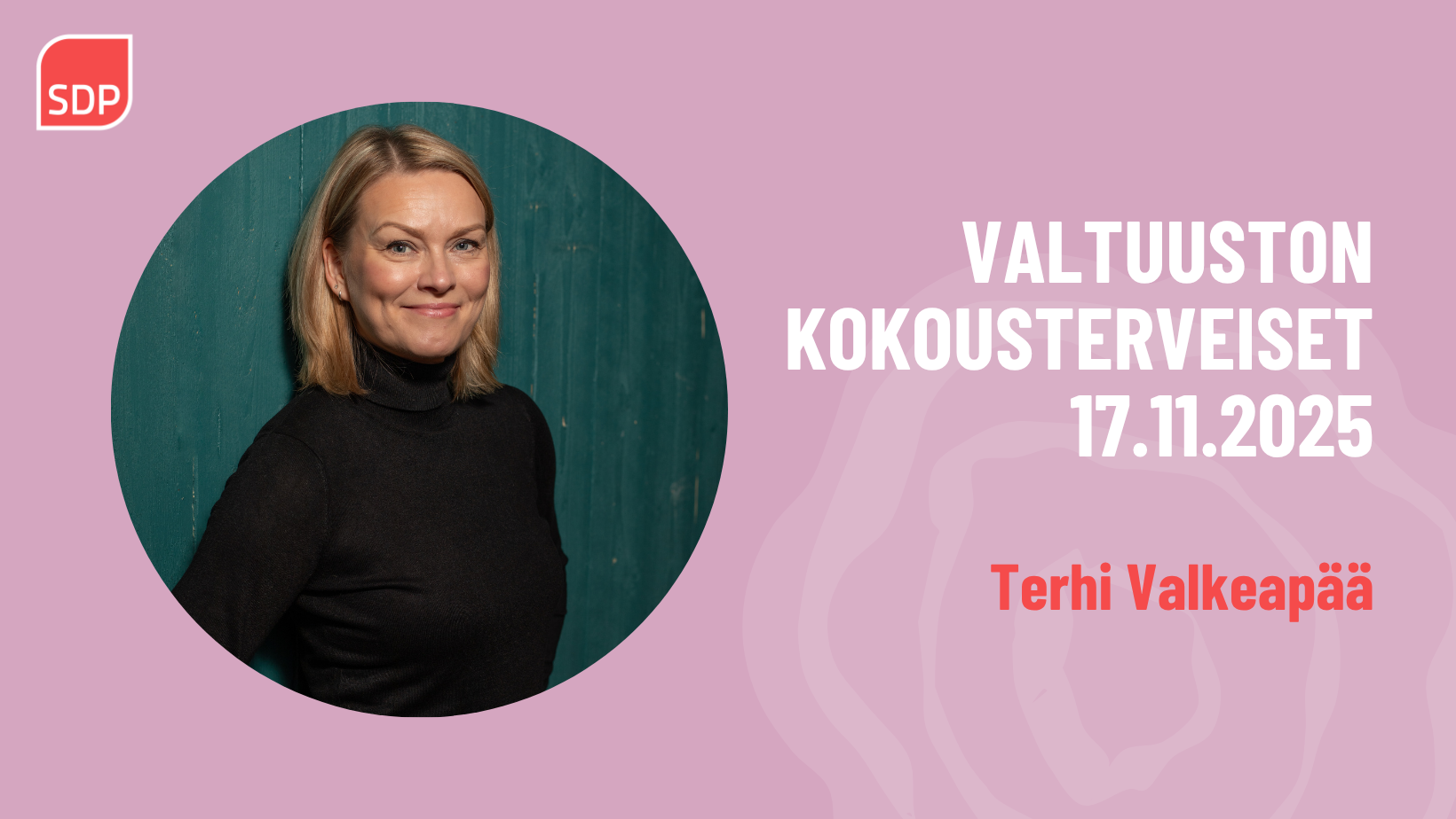 Valtuuston kokousterveiset 17.11.2025