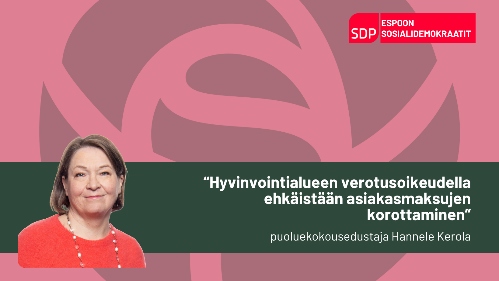 Kerola: Hyvinvointialueiden verotusoikeus vahvistaa alueiden itsehallintoa