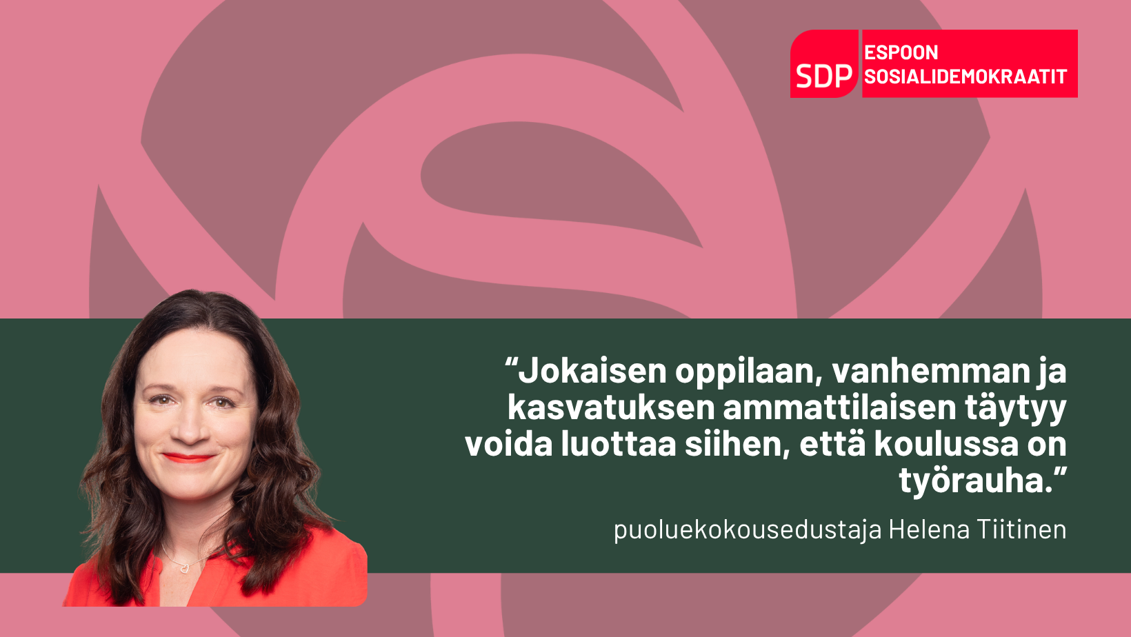 Tiitinen: Rahaa kannattaa aina suunnata ongelmien ehkäisyyn