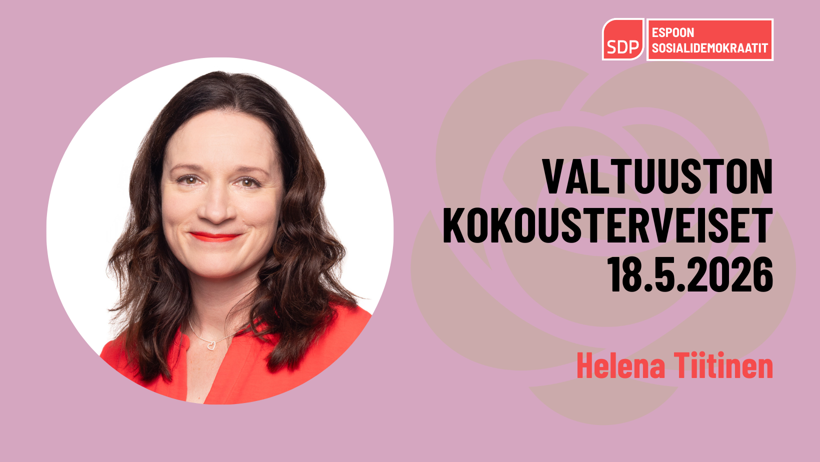 Valtuuston kokousterveiset 18.5.2026