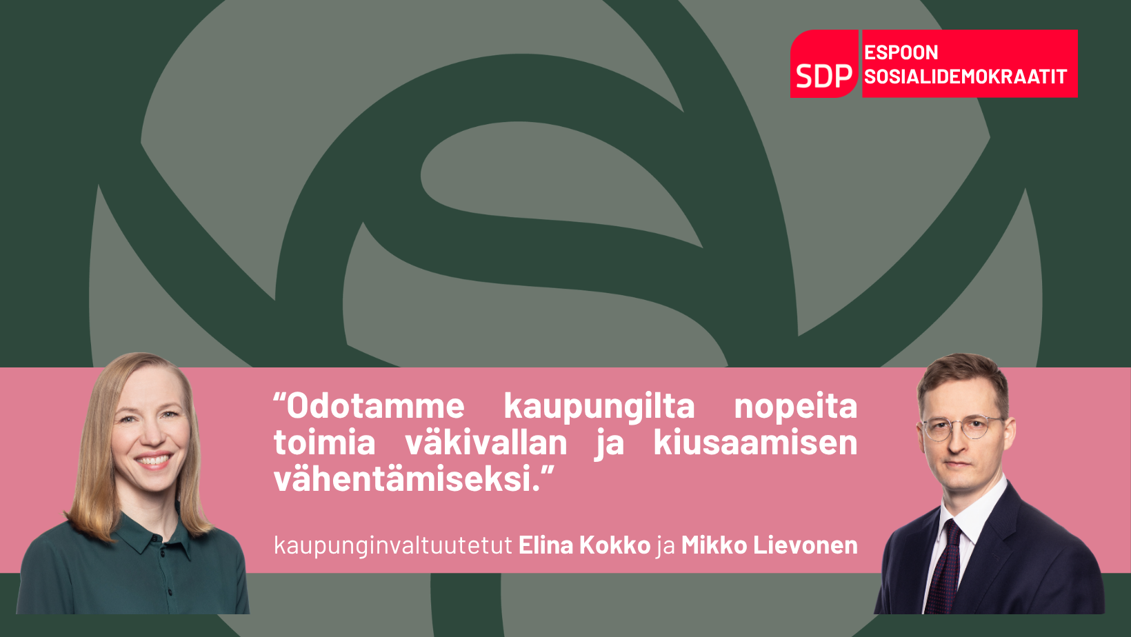 Kokko ja Lievonen: Kouluväkivaltaa vastaan on keinoja