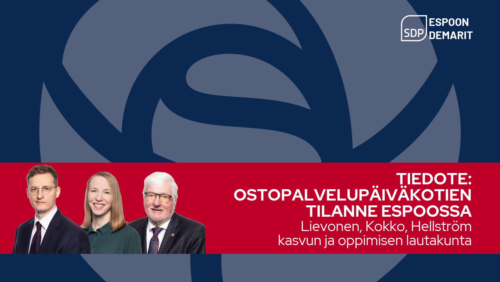 Tiedote: ostopalvelupäiväkotien tilanne Espoossa